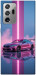 Чехол Pink neon car для Galaxy Note 20 Ultra