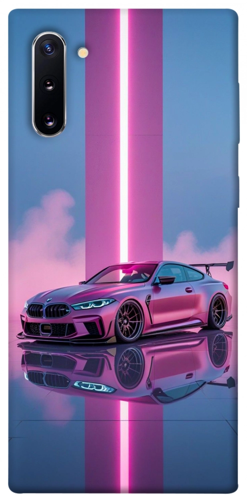 Чохол Pink neon car для Galaxy Note 10 (2019)