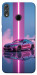 Чохол Pink neon car для Huawei Honor 8X