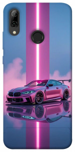 Чехол Pink neon car для Huawei P Smart (2019)