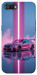 Чехол Pink neon car для Realme C2