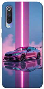 Чехол Pink neon car для Xiaomi Mi 9