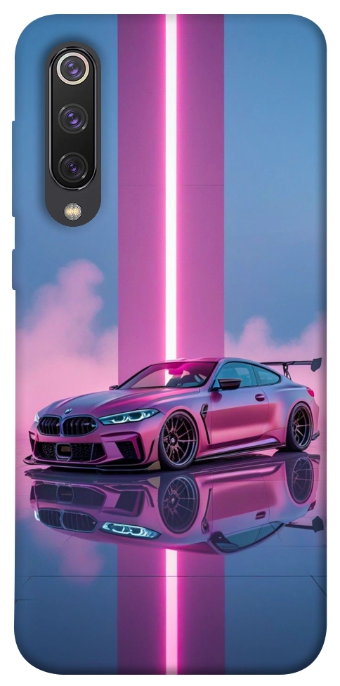 Чохол Pink neon car для Xiaomi Mi 9 SE