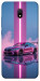 Чехол Pink neon car для Xiaomi Redmi 8a