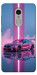 Чехол Pink neon car для Xiaomi Redmi Note 4X