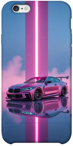 Чехол Pink neon car для iPhone 6s plus (5.5'')