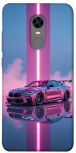 Чехол Pink neon car для Xiaomi Redmi 5 Plus