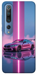 Чехол Pink neon car для Xiaomi Mi 10 Pro