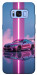 Чехол Pink neon car для Galaxy S8 (G950)