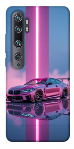 Чехол Pink neon car для Xiaomi Mi Note 10