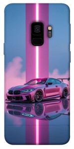 Чохол Pink neon car для Galaxy S9
