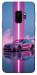 Чехол Pink neon car для Galaxy S9