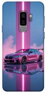 Чехол Pink neon car для Galaxy S9+