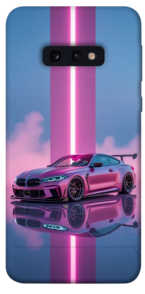 Чохол Pink neon car для Galaxy S10e
