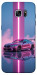 Чохол Pink neon car для Galaxy S7 Edge