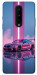 Чохол Pink neon car для OnePlus 8
