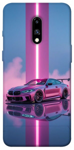 Чехол Pink neon car для OnePlus 7