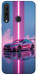 Чохол Pink neon car для Huawei Y6p