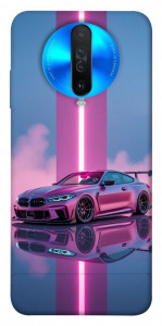 Чехол Pink neon car для Xiaomi Redmi K30
