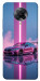 Чехол Pink neon car для Xiaomi Redmi K30 Pro