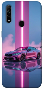 Чехол Pink neon car для Oppo A31