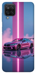 Чехол Pink neon car для Galaxy A12