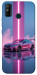 Чохол Pink neon car для TECNO Spark 6 Go