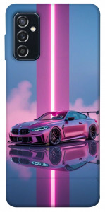 Чехол Pink neon car для Galaxy M52