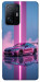 Чохол Pink neon car для Xiaomi 11T