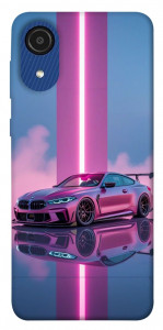 Чехол Pink neon car для Galaxy A03 Core