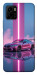 Чохол Pink neon car для Vivo Y15s