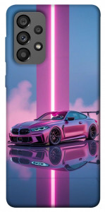 Чехол Pink neon car для Galaxy A73 5G
