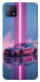 Чехол Pink neon car для Oppo A73 5G