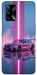 Чехол Pink neon car для Oppo F19