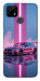 Чохол Pink neon car для Realme C25Y