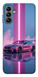 Чехол Pink neon car для Galaxy A04s