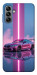 Чехол Pink neon car для Galaxy A04s