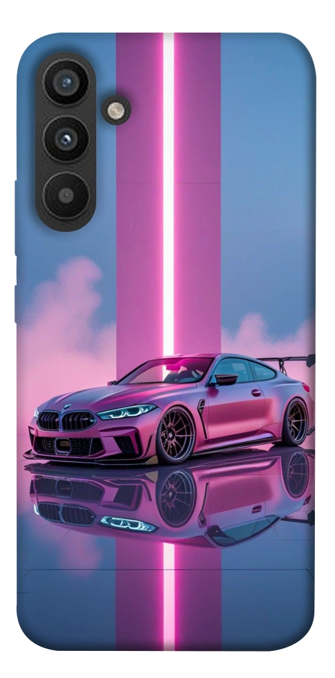 Чохол Pink neon car для Galaxy A34 5G