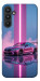 Чохол Pink neon car для Galaxy A34 5G