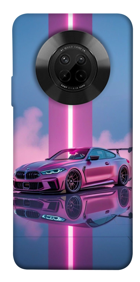 Чехол Pink neon car для Huawei Y9a
