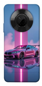 Чехол Pink neon car для Huawei Y9a