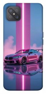 Чехол Pink neon car для Oppo A92s