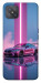 Чехол Pink neon car для Oppo A92s