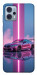 Чохол Pink neon car для Motorola Moto G23