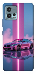 Чохол Pink neon car для Motorola Moto G72