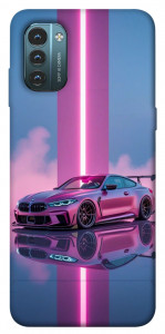 Чехол Pink neon car для Nokia G21
