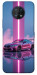 Чехол Pink neon car для Nokia G50
