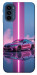 Чехол Pink neon car для Motorola Moto G41