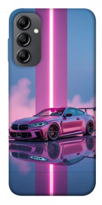 Чехол Pink neon car для Galaxy A14