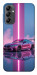 Чехол Pink neon car для Galaxy A14